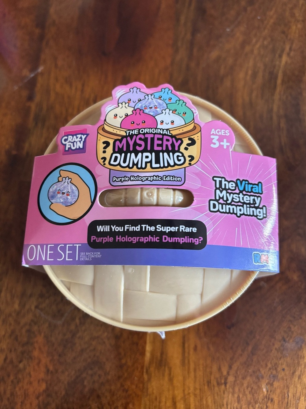 ONLY 1 IN STOCK! The VIRALOriginal Mystery Dumpling - Purple Holographic Edition